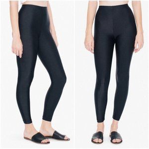 American Apparel XL nylon high waist legging